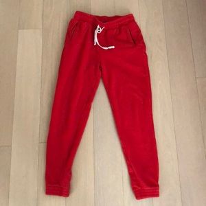 Red Sweatpants